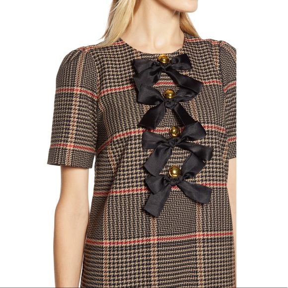 Halogen x Atlantic Pacific Plaid Dress BLAIR EADIE - Picture 5 of 6